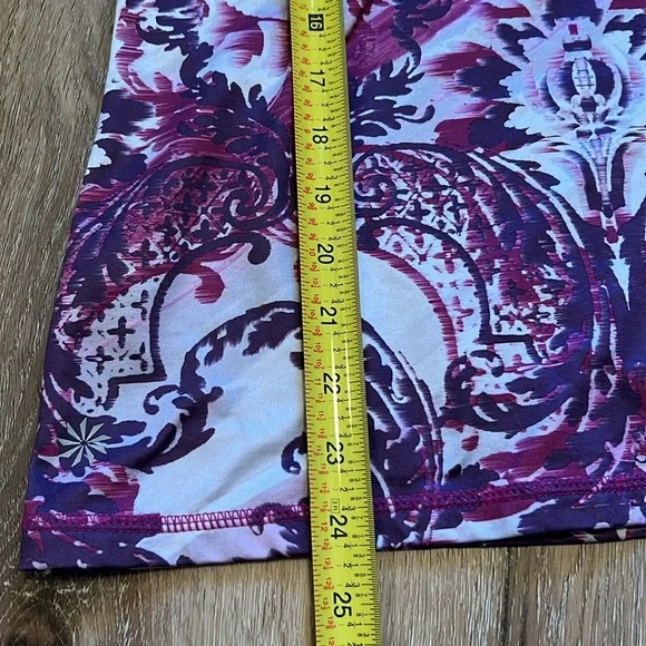 Athleta Quarter Zip Floral Pullover Size Medium - Picture 8 of 8